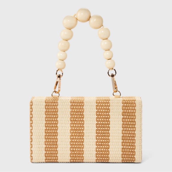 NWT Mini Hardshell Straw Clutch - A New Day - Picture 3 of 11